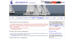 Desktop Screenshot of j24fleet61.com